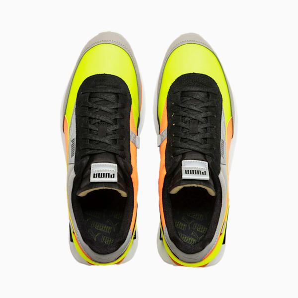 Future Rider Risk Alert Sneakers, Safety Yellow-Puma Black, extralarge