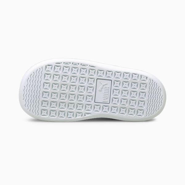 PUMA Vikky v2 Glitz 2 Toddler Shoes, Puma Silver-Puma White-Puma Black, extralarge