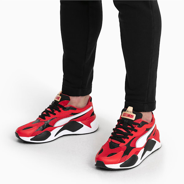 RS-X³ Chinese New Year Men's Sneakers, High Risk Red--White-Black