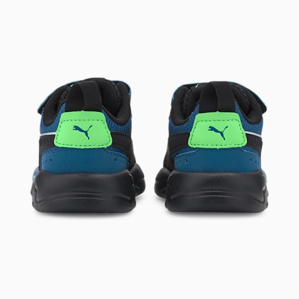 X-RAY Glow Toddler Shoes, Puma Black-Puma Black-Digi-blue-Summer Green, extralarge