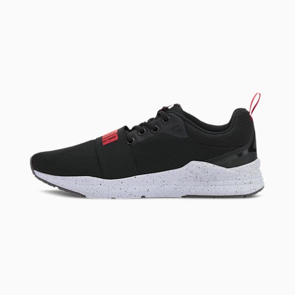 Wired Speckled IMEVA Shoes, Puma Black-High Risk Red