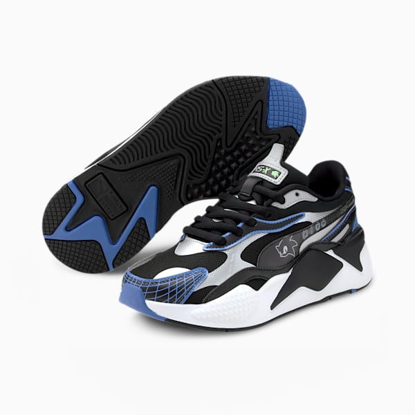 PUMA x SEGA RS-X³ Kids' Sneakers JR, Palace Blue-Puma Black, extralarge