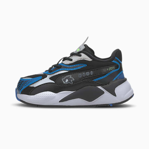 PUMA x SEGA RS-X³ Toddler Shoes, Palace Blue-Puma Black, extralarge