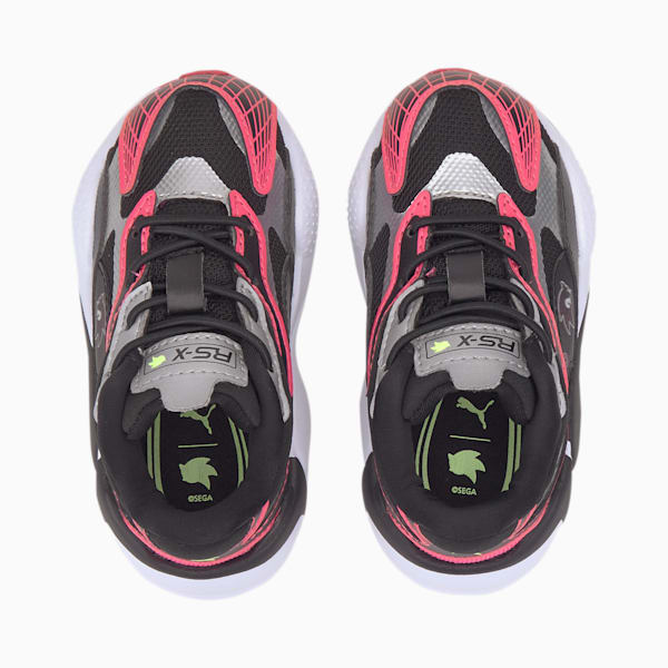PUMA x SEGA RS-X³ Toddler Shoes, Glowing Pink-Puma Black, extralarge