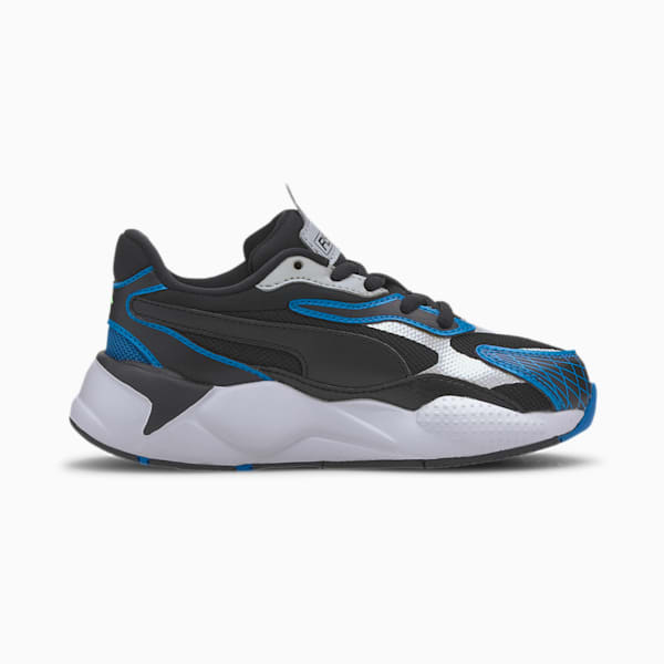 PUMA x SEGA RS-X³ Little Kids' Shoes, Palace Blue-Puma Black, extralarge