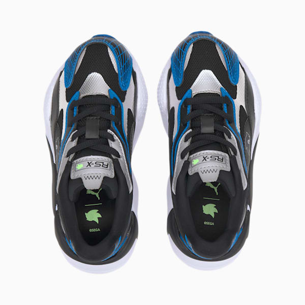 PUMA x SEGA RS-X³ Little Kids' Shoes, Palace Blue-Puma Black, extralarge