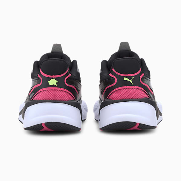 PUMA x SEGA RS-X³ Little Kids' Shoes, Glowing Pink-Puma Black, extralarge