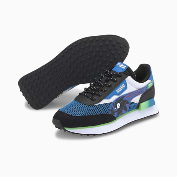 PUMA x SEGA Future Rider Kids' Sneakers JR, Palace Blue-Puma Black, extralarge