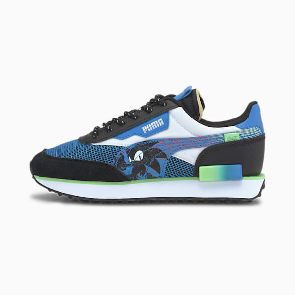 PUMA x SEGA Future Rider Kids' Sneakers JR, Palace Blue-Puma Black, extralarge