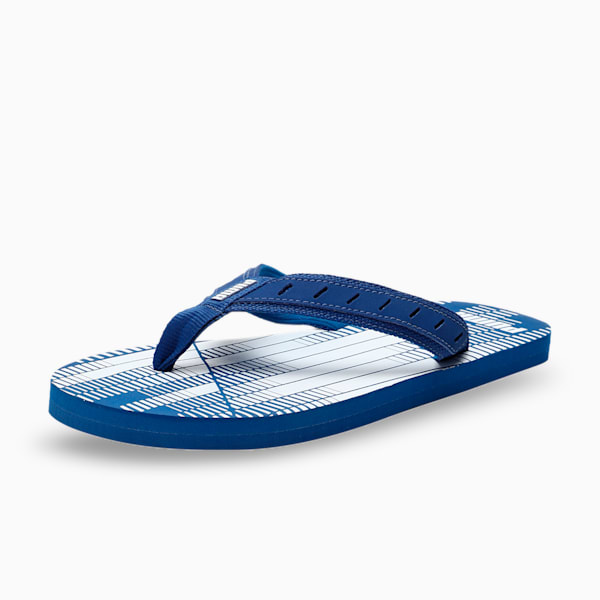 Amplifier Unisex Flip-Flops, Galaxy Blue-Puma White, extralarge-IND