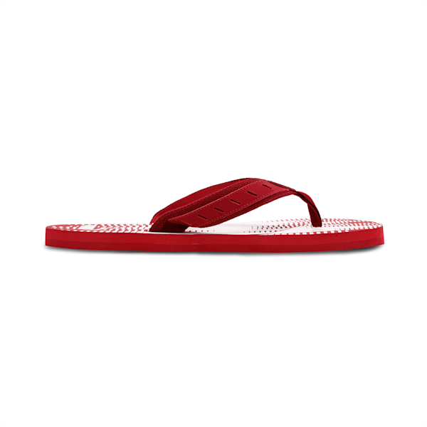 Amplifier Unisex Flip-Flops, Rhubarb-Puma White, extralarge-IND