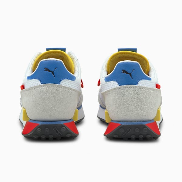 Future Rider Neon Play Sneakers, Puma White-Maize, extralarge-IND