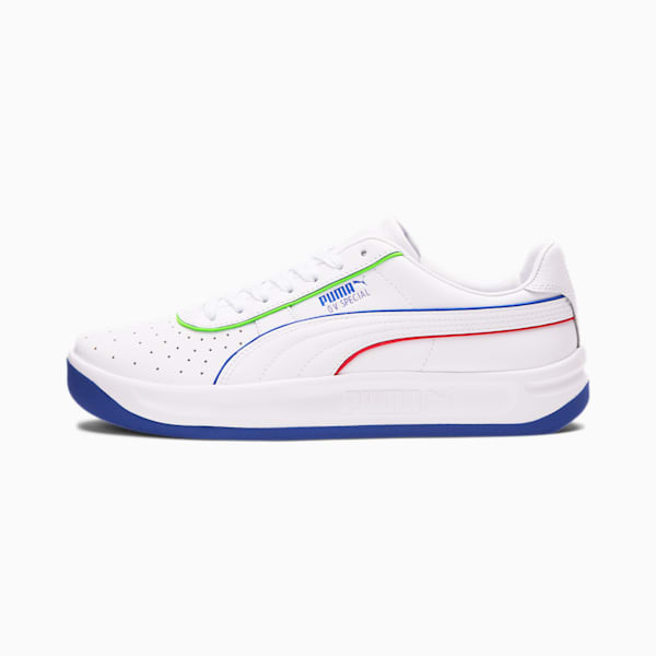 GV Special Tailored for Sport Sneakers, Puma White-Dazzling Blue-High Risk Red, extralarge