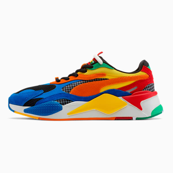 PUMA x RUBIK'S RS-X³ Men's Sneakers, Palace Blue-High Risk Red, extralarge