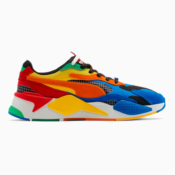 PUMA x RUBIK'S RS-X³ Men's Sneakers, Palace Blue-High Risk Red, extralarge