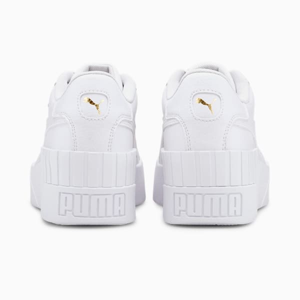CALI ウェッジ ウィメンズ スニーカー, Puma White-Puma White