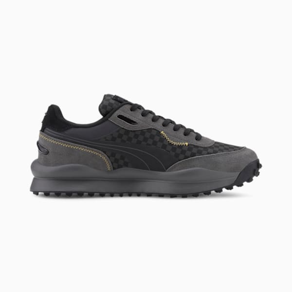 PUMA x RANDOMEVENT Style Rider Men's Sneakers, Asphalt-Puma Black, extralarge