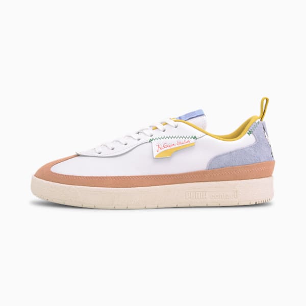 PUMA x KIDSUPER STUDIOS Oslo-City Sneakers, Puma White-Peach Beige, extralarge