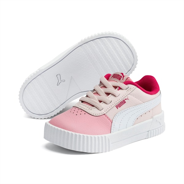 Tenis Niña Carina, Rosewater-Peony-Puma White, extralarge