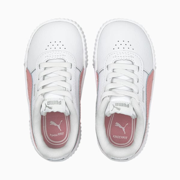 Tenis Niña Carina, Puma White-Peony, extralarge