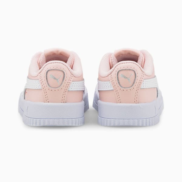 Carina Leather Toddler Shoes, Chalk Pink-Puma White, extralarge