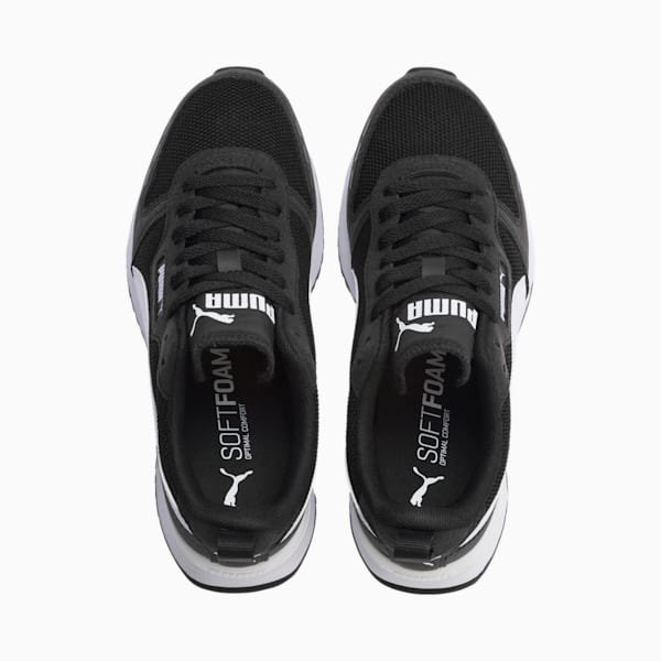 PUMA R78 Sneakers Big Kids, Puma Black-Puma White, extralarge