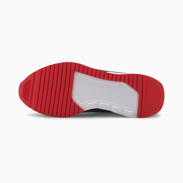 Baskets PUMA R78 Enfant et Adolescent, Puma White-Puma Black-Ultra Gray, extralarge
