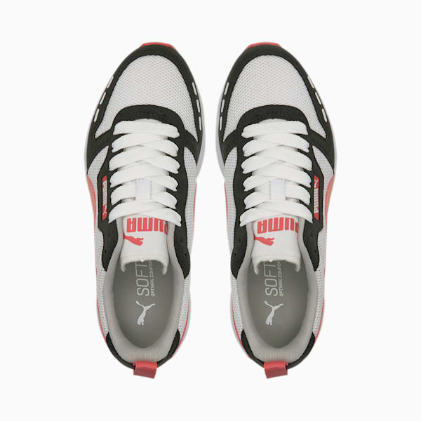 R78 Kid's Sneakers, Puma White-Apricot Blush-Puma Black, extralarge-IND