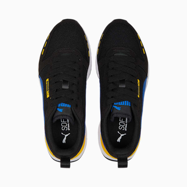 PUMA R78 Sneakers Big Kids, PUMA Black-Victoria Blue-Pelé Yellow, extralarge