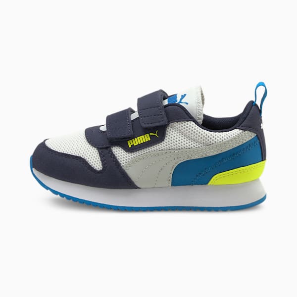 R78 Kids' Sneakers, Puma White-Gray Violet-Peacoat, extralarge-IND