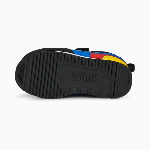 PUMA R78 Toddler Shoes, PUMA Black-Victoria Blue-Pelé Yellow, extralarge