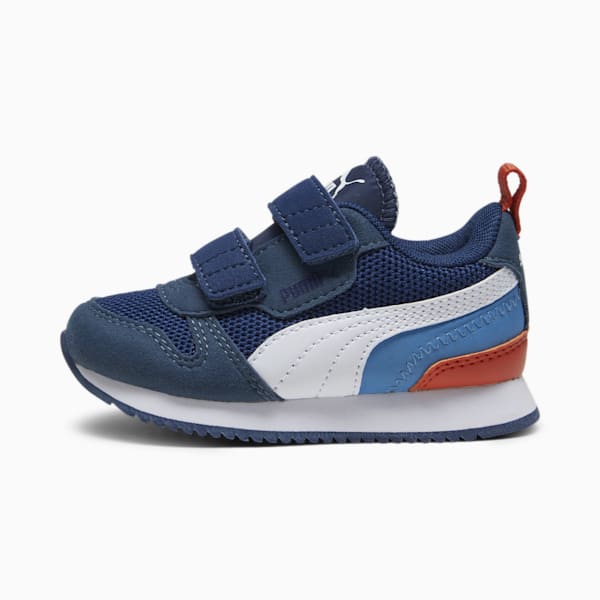 PUMA R78 Toddler Shoes, Persian Blue-PUMA White-Inky Blue-Regal Blue, extralarge