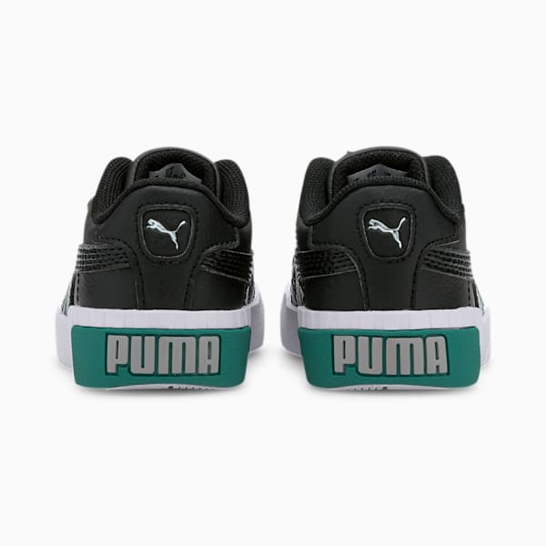 Cali Toddler Shoes, Puma Black-Viridian Green, extralarge