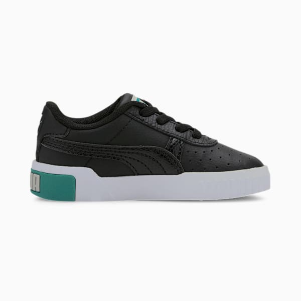 Cali Toddler Shoes, Puma Black-Viridian Green, extralarge