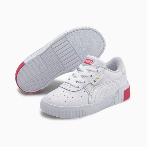 Cali Toddler Shoes, Puma White-Omphalodes, extralarge