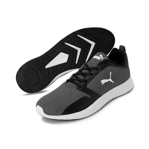 Feet Rodeo X2 Men's Sneakers, Asphalt-Puma Black-Silver, extralarge-IND