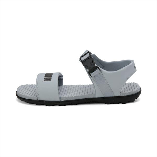 Outstretch Men’s Sandals, Quarry-Puma Black, extralarge-IND