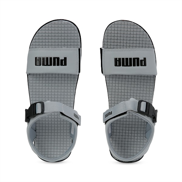 Outstretch Men’s Sandals, Quarry-Puma Black, extralarge-IND