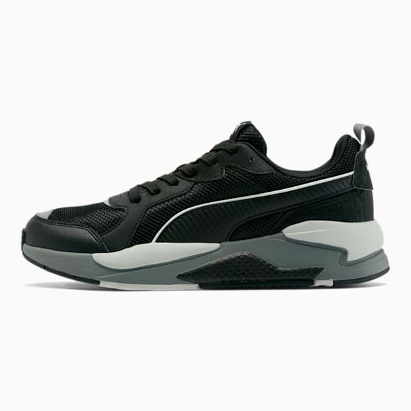 X-RAY Mesh Men's Sneakers, Puma Black-Puma Black-Metallic Silver-High Rise, extralarge