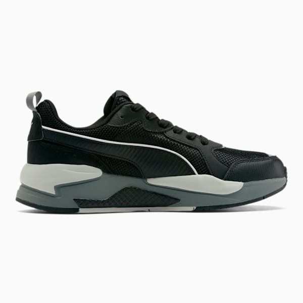 X-RAY Mesh Men's Sneakers, Puma Black-Puma Black-Metallic Silver-High Rise, extralarge