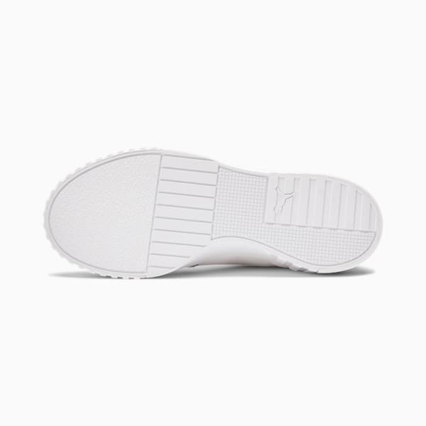 Cali Hacked Metallic Women's Sneakers, Puma White-Puma Silver, extralarge