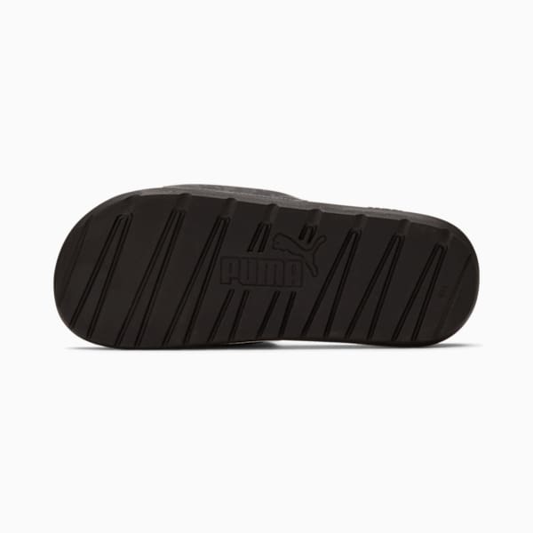 Cool Cat Camo Men's Slides, Asphalt-Puma Black-QUIET SHADE, extralarge