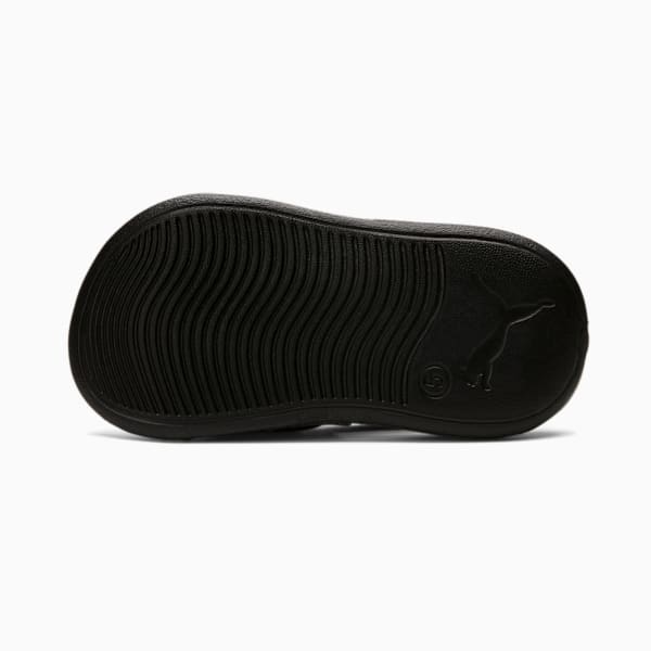 Popcat 20 Backstrap Babies' Sandals, Puma Black-Puma White, extralarge-GBR