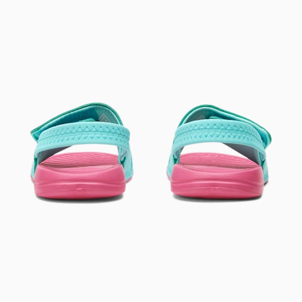 Sandalias con correa trasera Popcat 20 para bebé, Sachet Pink-Island Paradise, extralarge