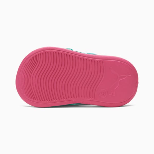 Sandalias con correa trasera Popcat 20 para bebé, Sachet Pink-Island Paradise, extralarge