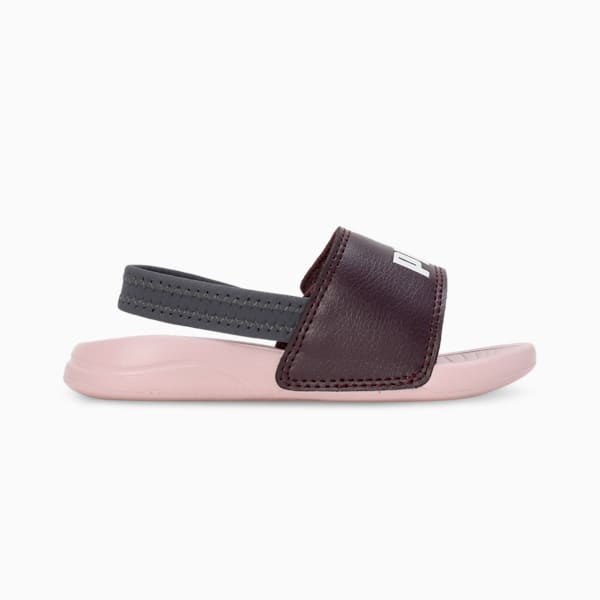 Popcat 20 Backstrap Babies' Sandals, Midnight Plum-PUMA White-Mauve Mist, extralarge-IND