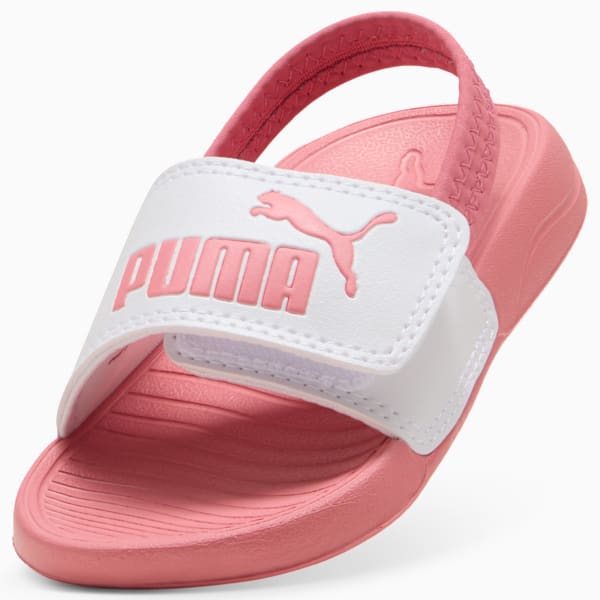 Popcat 20 Backstrap Babies' Sandals, PUMA White-Wild Pink-Wild Pink, extralarge-GBR