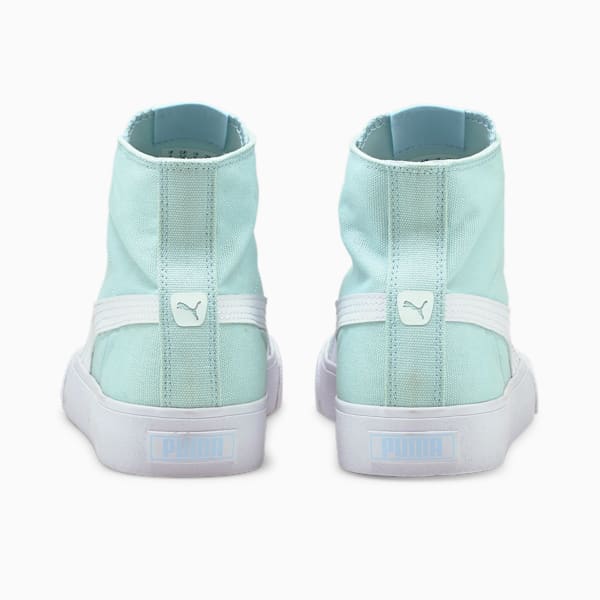 Bari Mid Unisex Sneakers, Blue Glow-Puma White, extralarge-IND