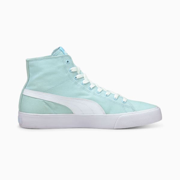Bari Mid Unisex Sneakers, Blue Glow-Puma White, extralarge-IND