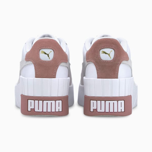 Cali Wedge Mix Women's Sneakers, Puma White-Foxglove, extralarge